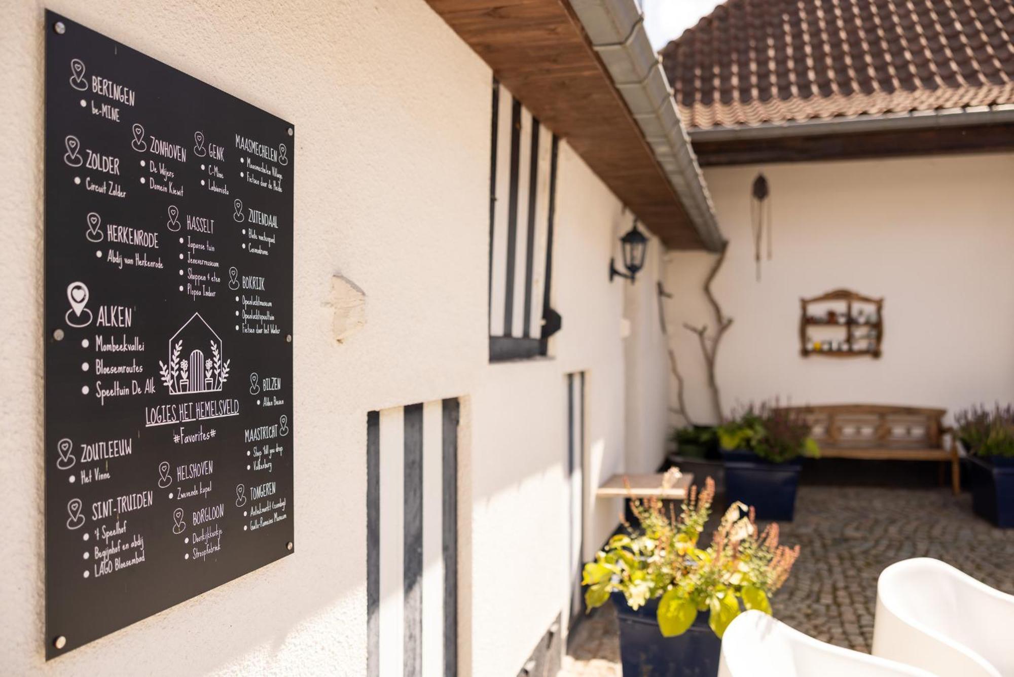Het Hemelsveld Bed and Breakfast Hasselt Eksteriør billede
